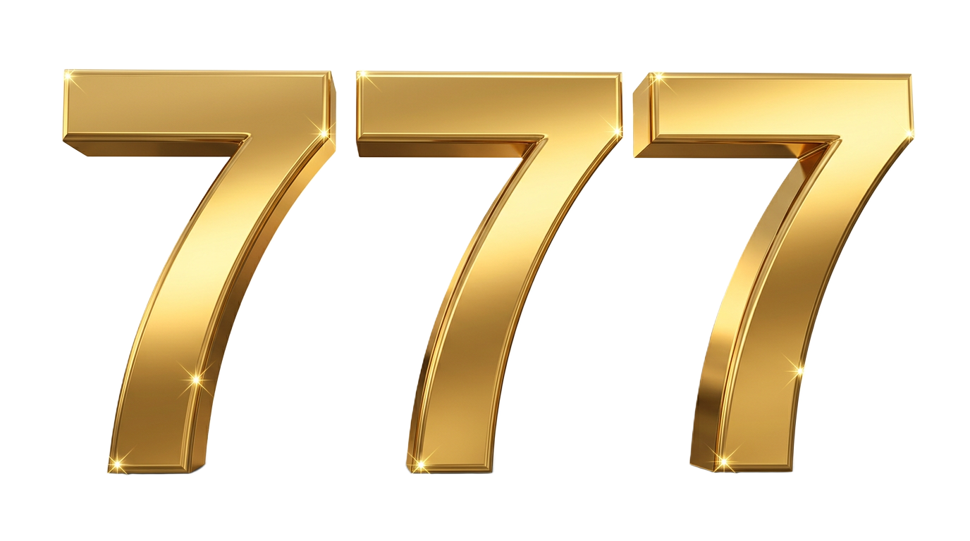 Tri zlaté sedmičky 777 – symbol TAROT GUIDO